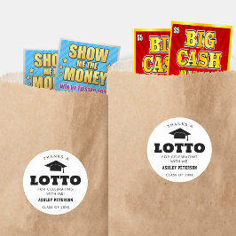 2024年ロト感謝していーチケットの好意 ラウンドシール