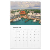 2024年ワールドカレンダー周辺の美しい場所 カレンダー (2月 2026)