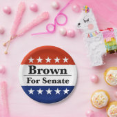 2024年上院にシャーロッド・ブラウンを再選 ペーパープレート (パーティー)