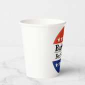 2024年上院にタミー・ボールドウィンを再選 紙コップ (右)