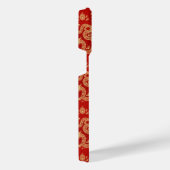 2024年中国ののドラゴンパターン iPhoneケース (右側面)