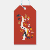 2024年中国のの新年 ギフトタグ (正面)