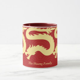 2024年中国の初辰年赤 マグカップ