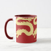 2024年中国の初辰年赤 マグカップ (左)