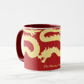 2024年中国の初辰年赤 マグカップ (正面左)