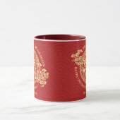 2024年中国の初辰年赤 マグカップ (中央)