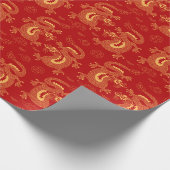 2024年中国の太陰龍 ラッピングペーパー (角)