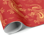 2024年中国の太陰龍 ラッピングペーパー (ロールコーナー)