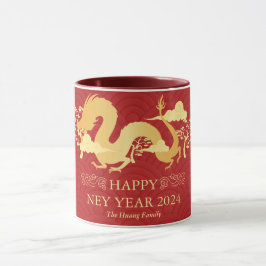 2024年中国の新辰年 マグカップ