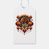 2024年中国旧正月 ギフトタグ (裏面)