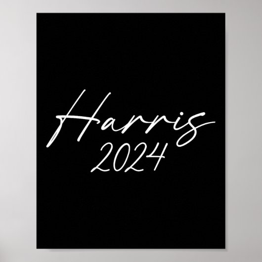 2024年会長用シャツ47 Kamala Harris 2024 ポスター (正面)