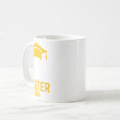 2024年修了式で「マスター」と呼んでね コーヒーマグカップ (正面左)