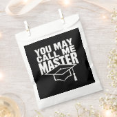 2024年修士号取得 フェイバーバッグ (クリップ留めされた状態)