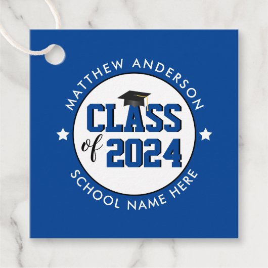 2024年優等卒業エレガント会のクラス フェイバータグ (正面)