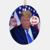 2024年再びトランプ セラミックオーナメント (右)