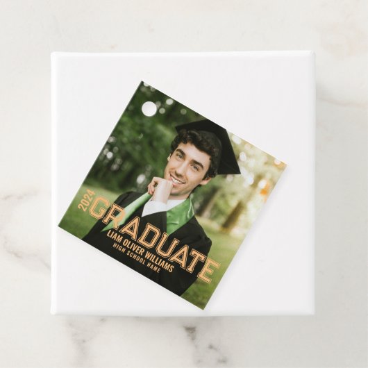 2024年写パーソナライズされた真パーティー フェイバータグ (インサイチュ)