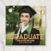 2024年写パーソナライズされた真パーティー フェイバータグ (正面)