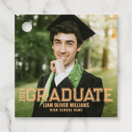 2024年写パーソナライズされた真パーティー フェイバータグ