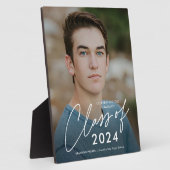 2024年写真卒業のスクリプトクラス フォトプラーク (側面)