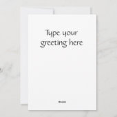 2024年冬の願い 馬 シーズンカード (裏面)