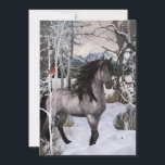 2024年冬の願い 馬 シーズンカード<br><div class="desc">私の作品は全て100%オリジナルです。私自身の写真と手描き及びコンピュータグラフィックスを組み合わせて作成しています。風景写真も私の店舗でご覧いただけます。この商品ページの下部に、他のZazzle製品への画像転写オプションがありますので、ご覧ください。
私の店舗をご覧いただき、ぜひ楽しんでいただければと思います。
Zazzleに登録して、メールの販売情報や毎日の特別オファーを受けてください（ホリデーセールは素晴らしいです）。
私の作品を検討していただき、誠にありがとうございます。</div>