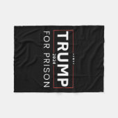 2024年刑務所 フリースブランケット (正面(横))