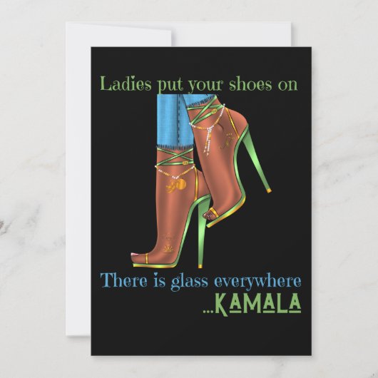 2024年副社長からカマル・ハリス大統領へ 招待状 (正面)