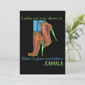 2024年副社長からカマル・ハリス大統領へ 招待状 (スタンド正面)