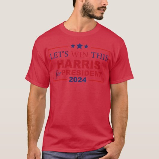 2024年勝利しよう カマラ Tシャツ (正面)
