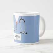 2024年医師免許取得者向け メディカルスクール卒業記念マグカップ ジャンボコーヒーマグカップ (正面右)