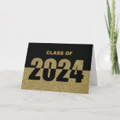 2024年卒業おめでとう ゴールド カード (正面)