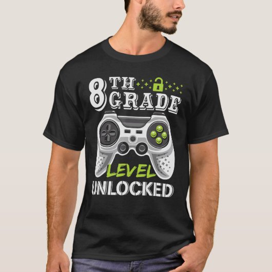 2024年卒業の第8級レベルの完全なクラス Tシャツ (正面)