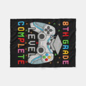2024年卒業の等級レベル完全ゲーマーCl フリースブランケット (正面(横))