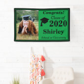 2024年卒業のGreen Black One Photo Class 横断幕 (インサイチュ)