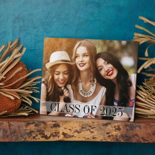 2024年卒業クラス写真 フォトプラーク (側面)