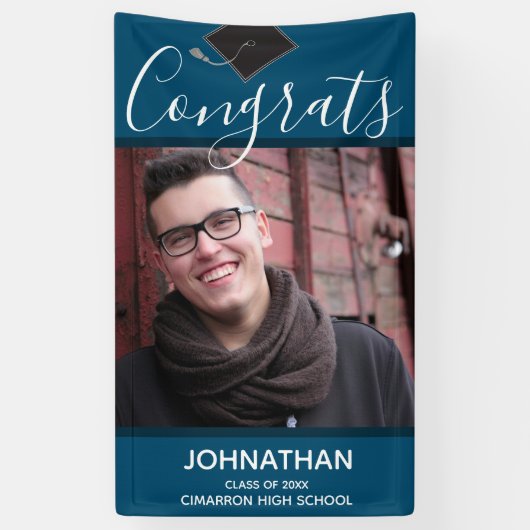 2024年卒業クラス写真 横断幕 (縦)