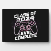 2024年卒業クラス レベルコンプリート シニア卒業 フォトプラーク (正面)