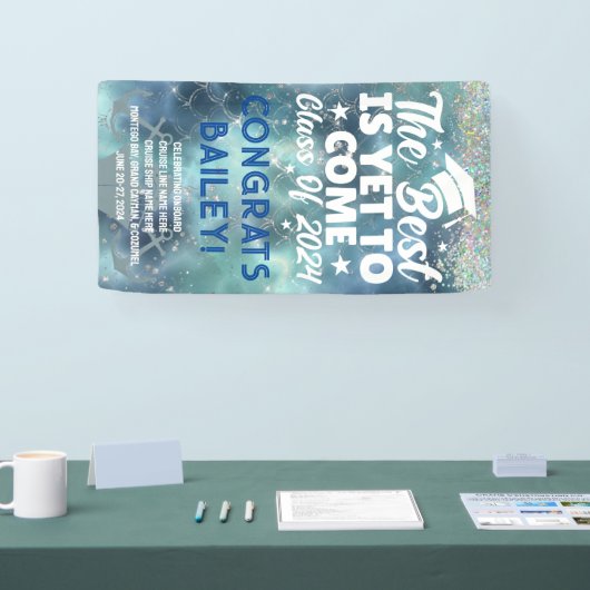 2024年卒業クルーズドアのクラス 横断幕 (トレードショー)