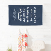 2024年卒業ネイビー・ブルーなら何でもできる 横断幕 (インサイチュ)