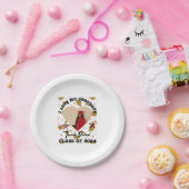 2024年卒業ハートが大好き ペーパープレート (パーティー)