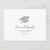 2024年卒業フォトグラードサンキュー ポストカード (正面)