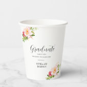 2024年卒業フローラ会の卒業クラス 紙コップ (正面)