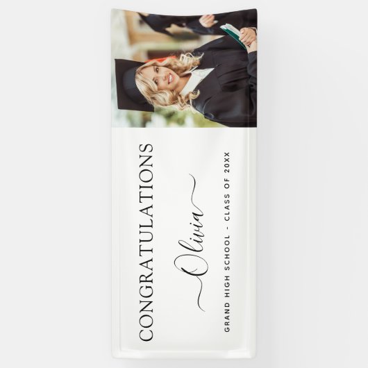 2024年卒業ブラック金ゴールド高等専門学校 横断幕 (縦)