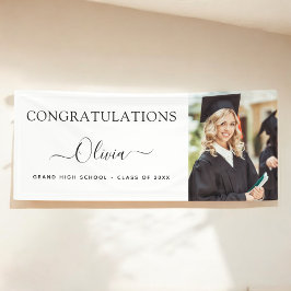 2024年卒業ブラック金ゴールド高等専門学校 横断幕