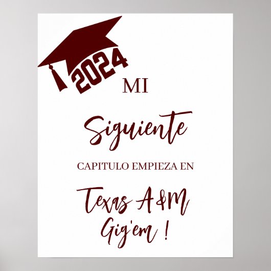 2024年卒業ポスター ポスター (正面)