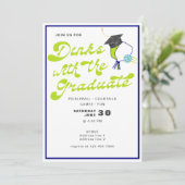 2024年卒業生のためのディンクス ピックルボール 卒業式 招待状 (スタンド正面)