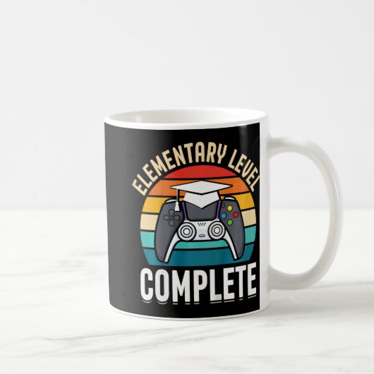 2024年卒業生の初級レベル完全ゲーマーCl コーヒーマグカップ (右)
