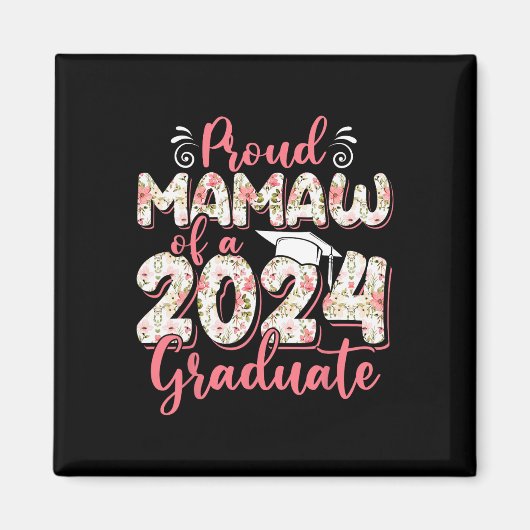 2024年卒業生のMamaw マグネット (正面)