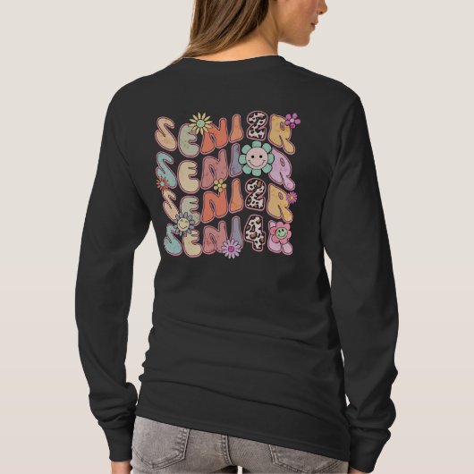 2024年卒業生用両面シニアグレード2024 Tシャツ (裏面)