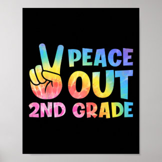 2024年卒業2年生Happy Last Day Of Scho ポスター